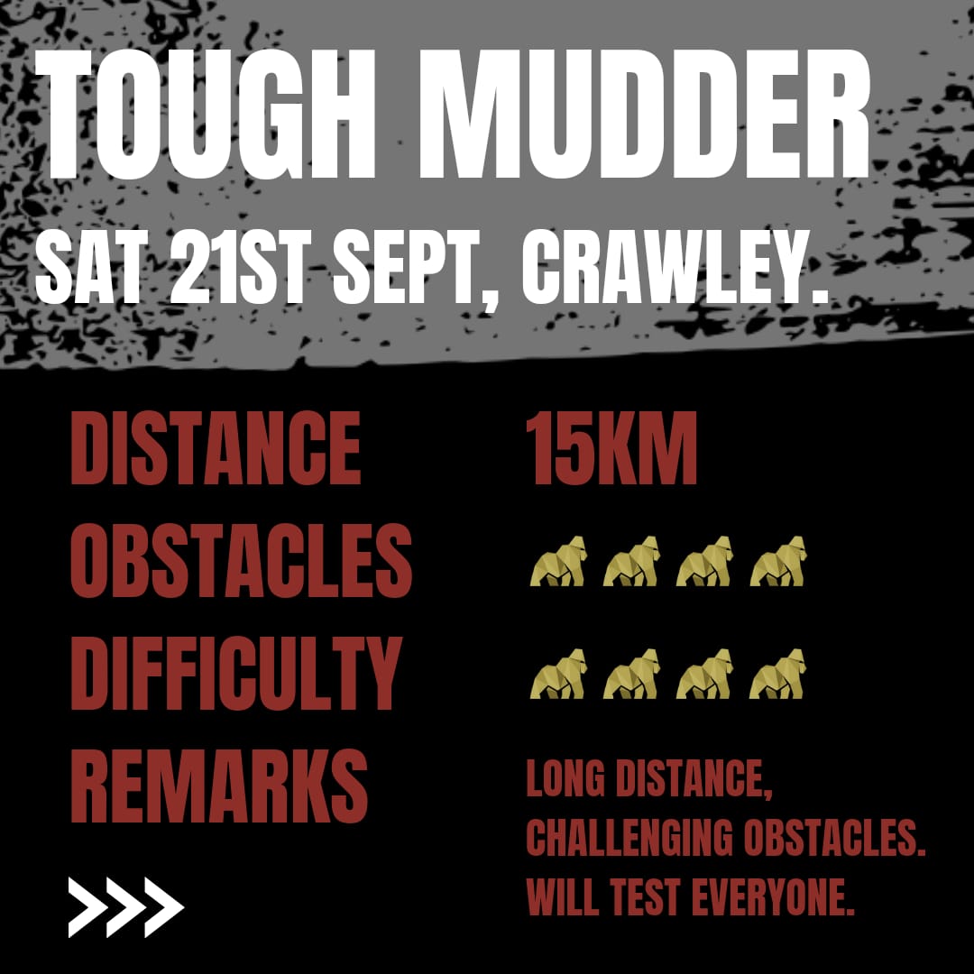 Tough Mudder London Pre-Event Training