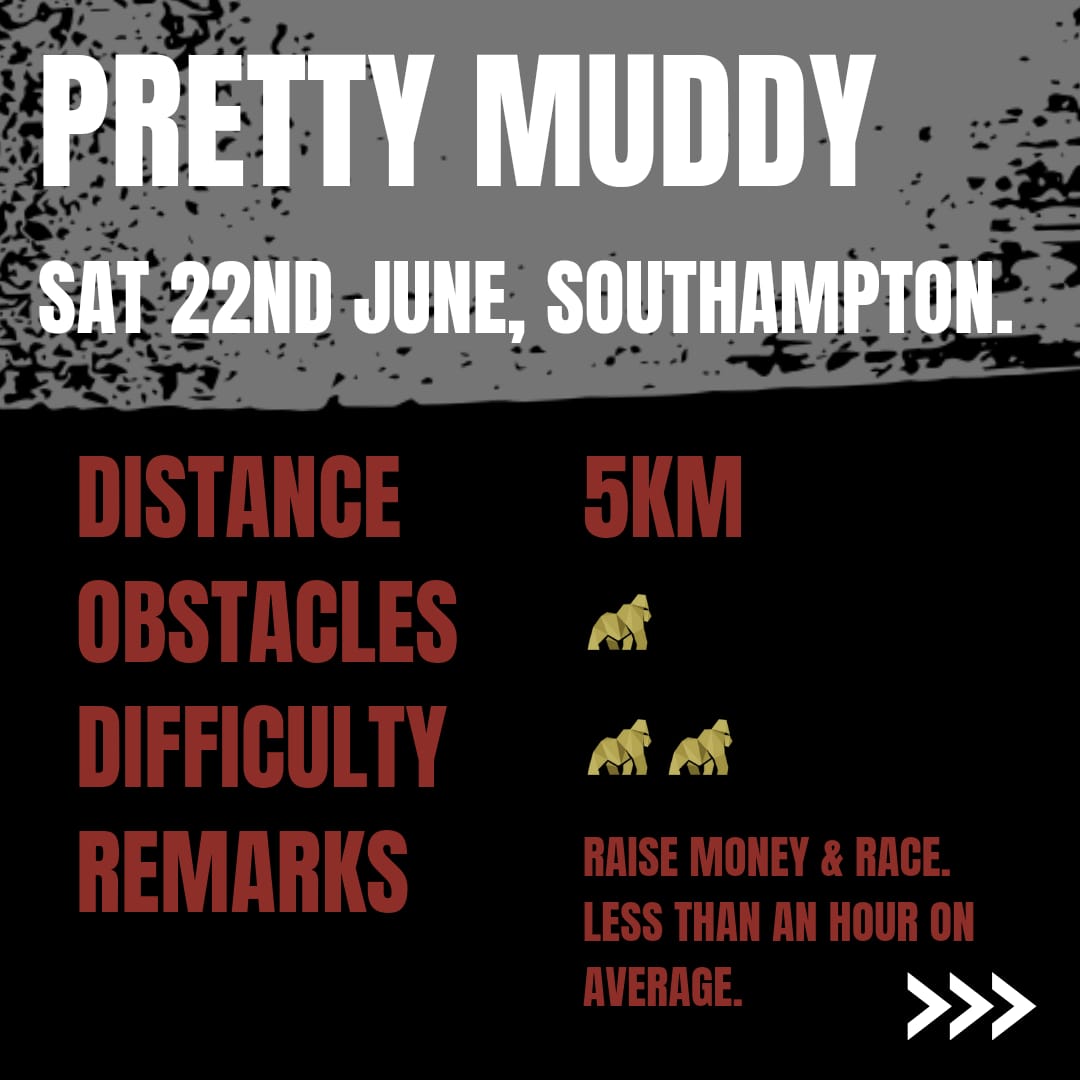 Pretty Muddy Southampton Pre-Event Training